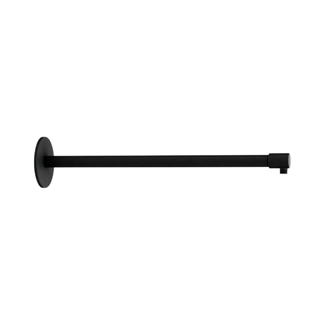 Jaquar wall mounted round 450 mm shower arm SHA-BLM-49483 Black Matt