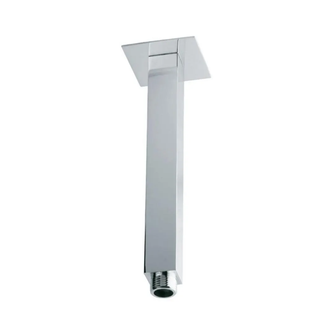 Jaquar ceiling mounted square 200 mm shower arm SHA-CHR-457L200 Chrome