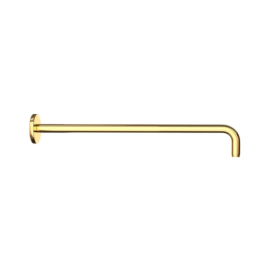 Jaquar wall mounted round 450 mm shower arm SHA-GBP-479L450 Gold Matt PVD