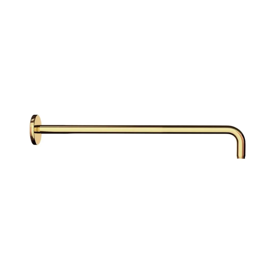 Jaquar wall mounted round 600 mm shower arm SHA-GBP-479L600 Gold Matt PVD