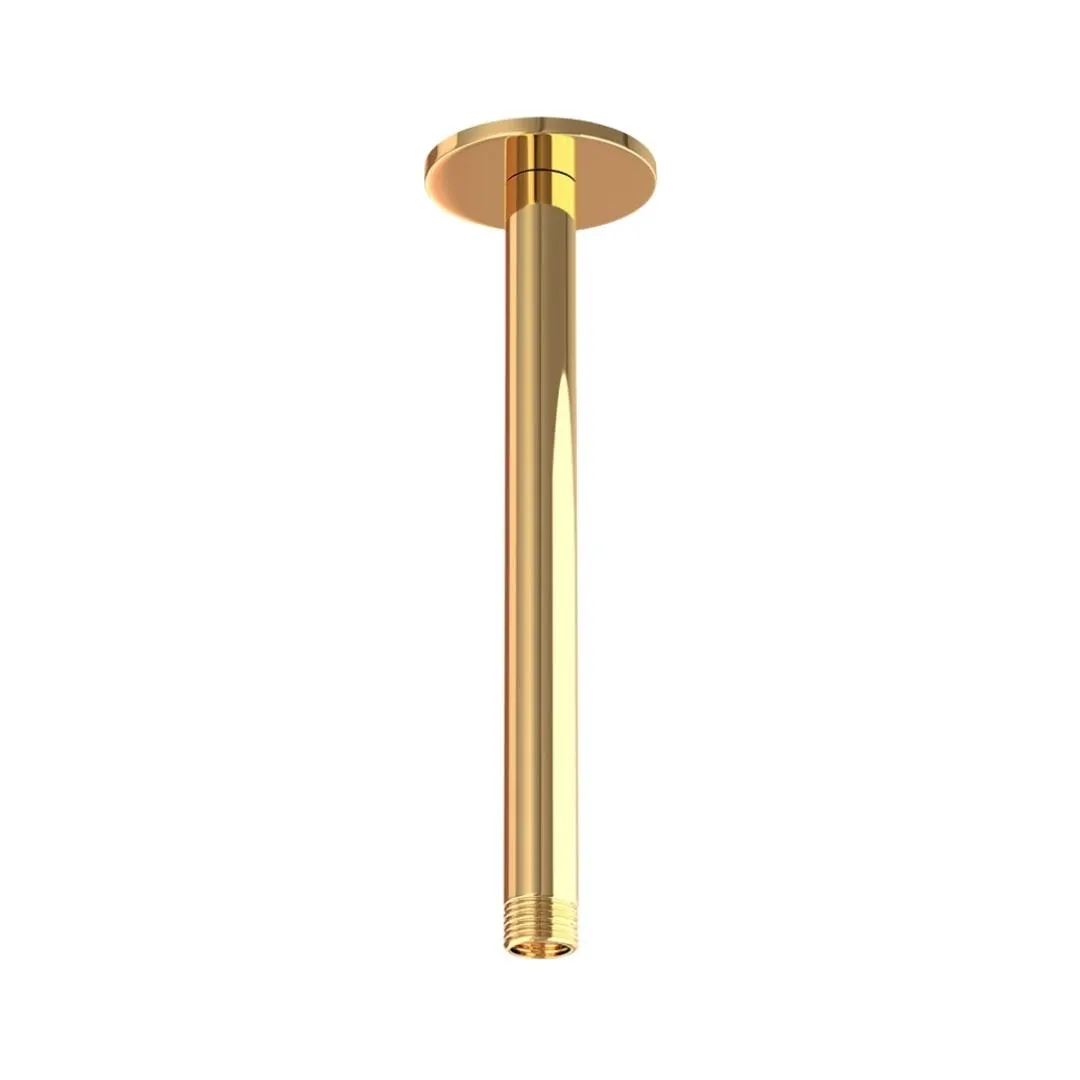 Jaquar ceiling mounted round 450 mm shower arm SHA-GLD-475L450 Full Gold