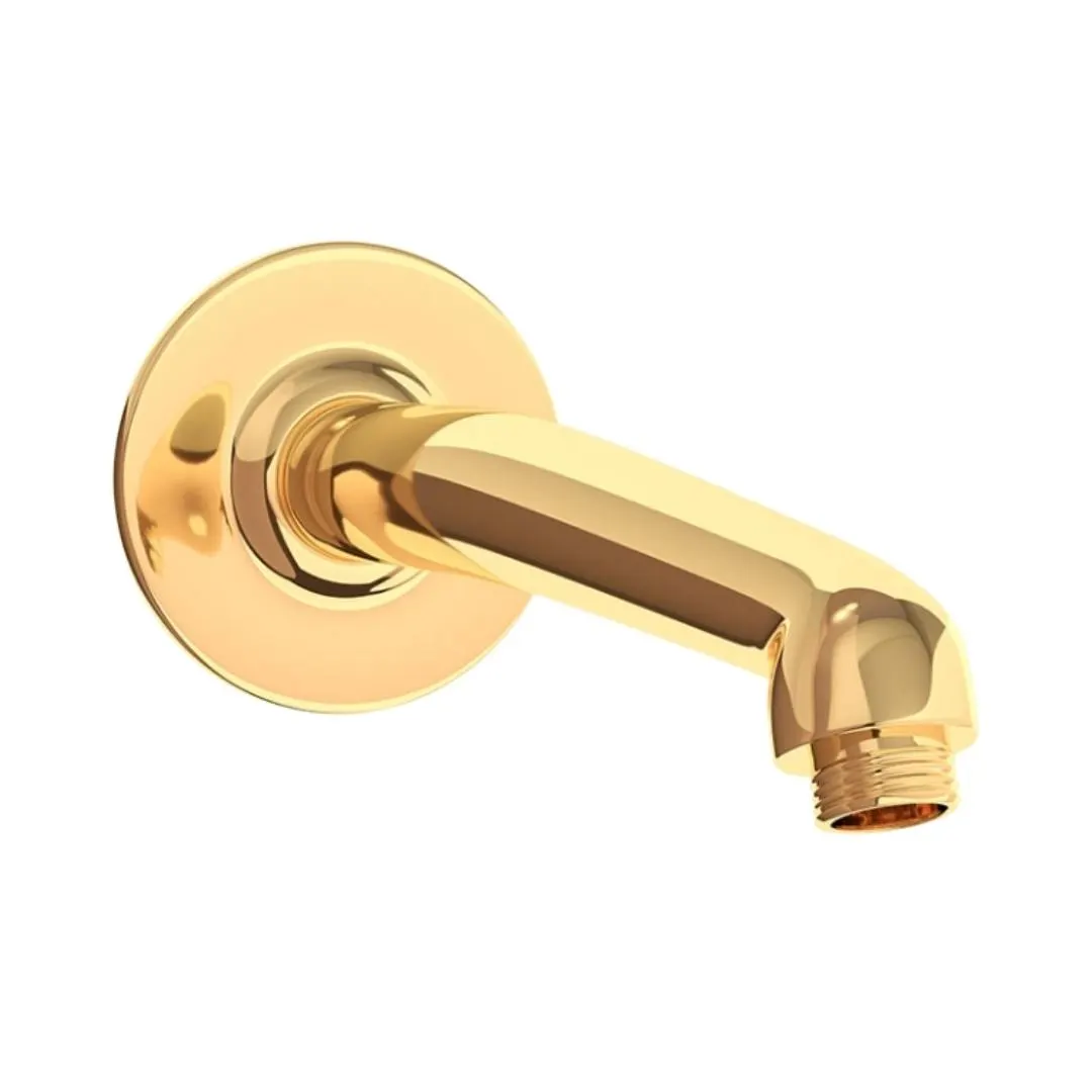 Jaquar wall mounted round 160 mm shower arm SHA-GLD-477 Full Gold