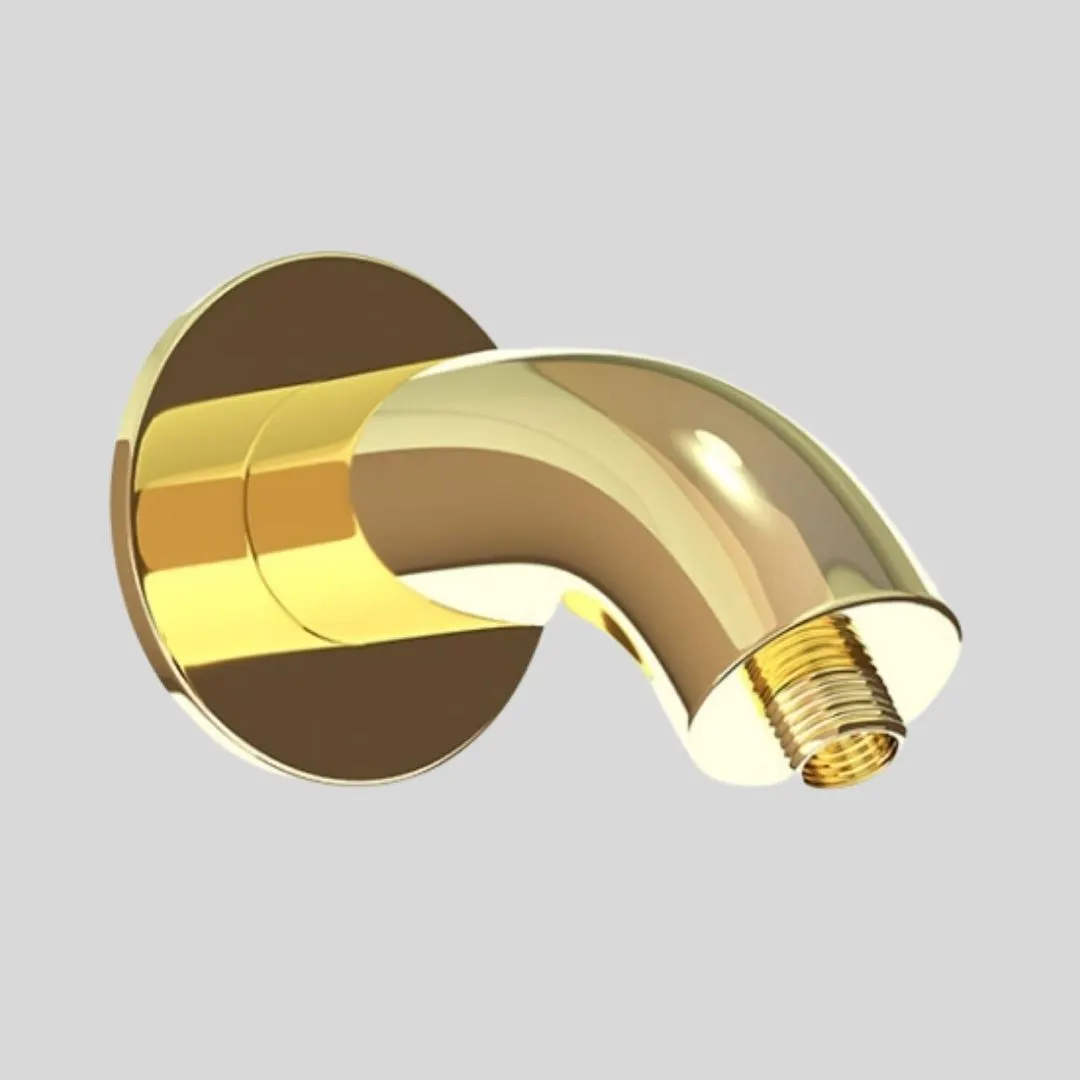 Jaquar wall mounted round 120 mm shower arm SHA-GLD-487 Full Gold
