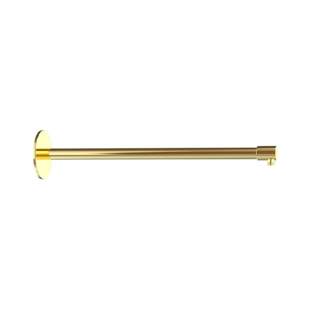 Jaquar wall mounted round 450 mm shower arm SHA-GLD-49483 Full Gold