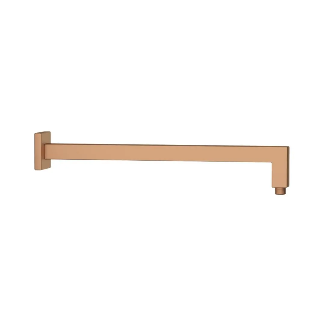 Jaquar wall mounted square 400 mm shower arm SHA-GMP-455L400 Gold Bright PVD