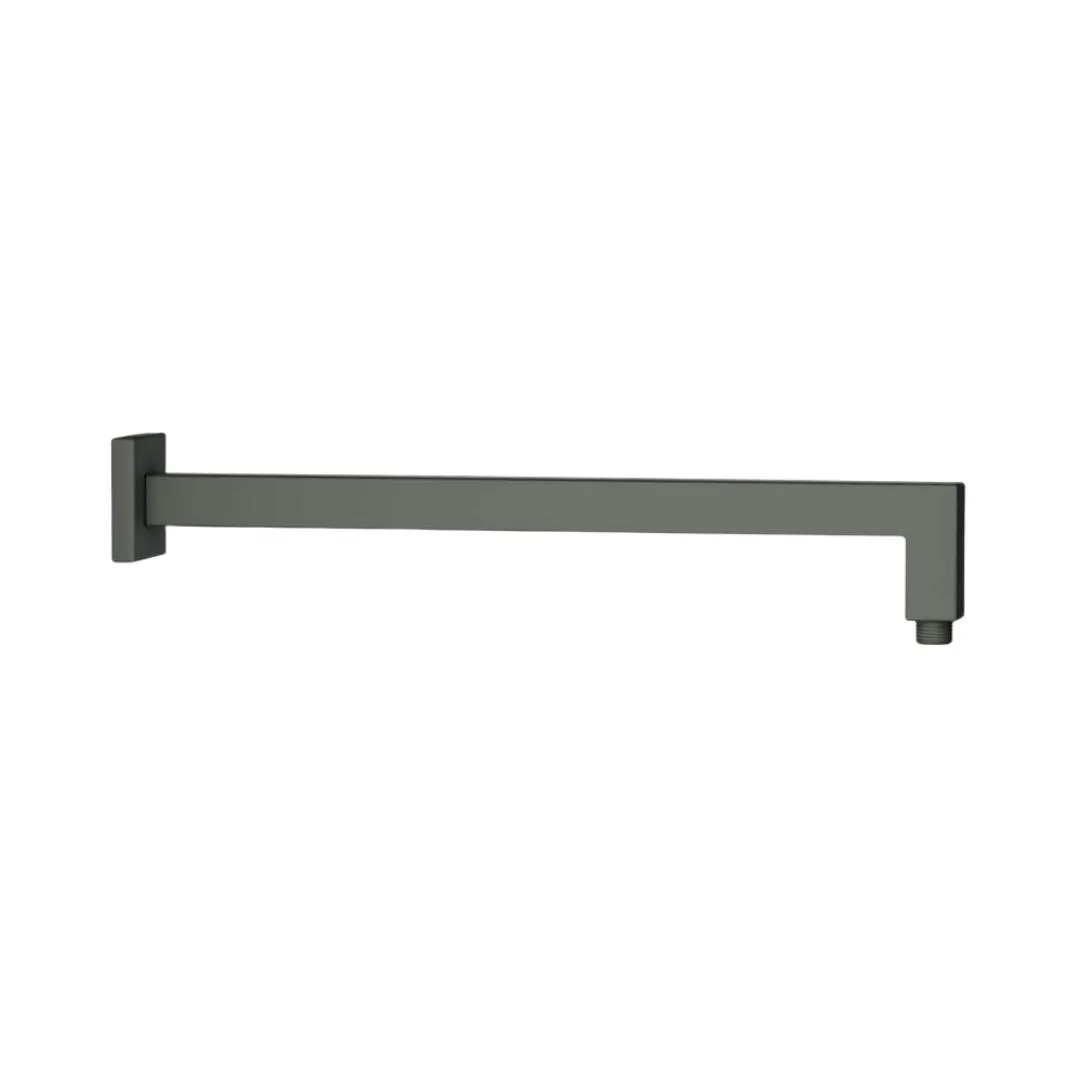 Jaquar wall mounted square 400 mm shower arm SHA-GRF-455L400 Graphite