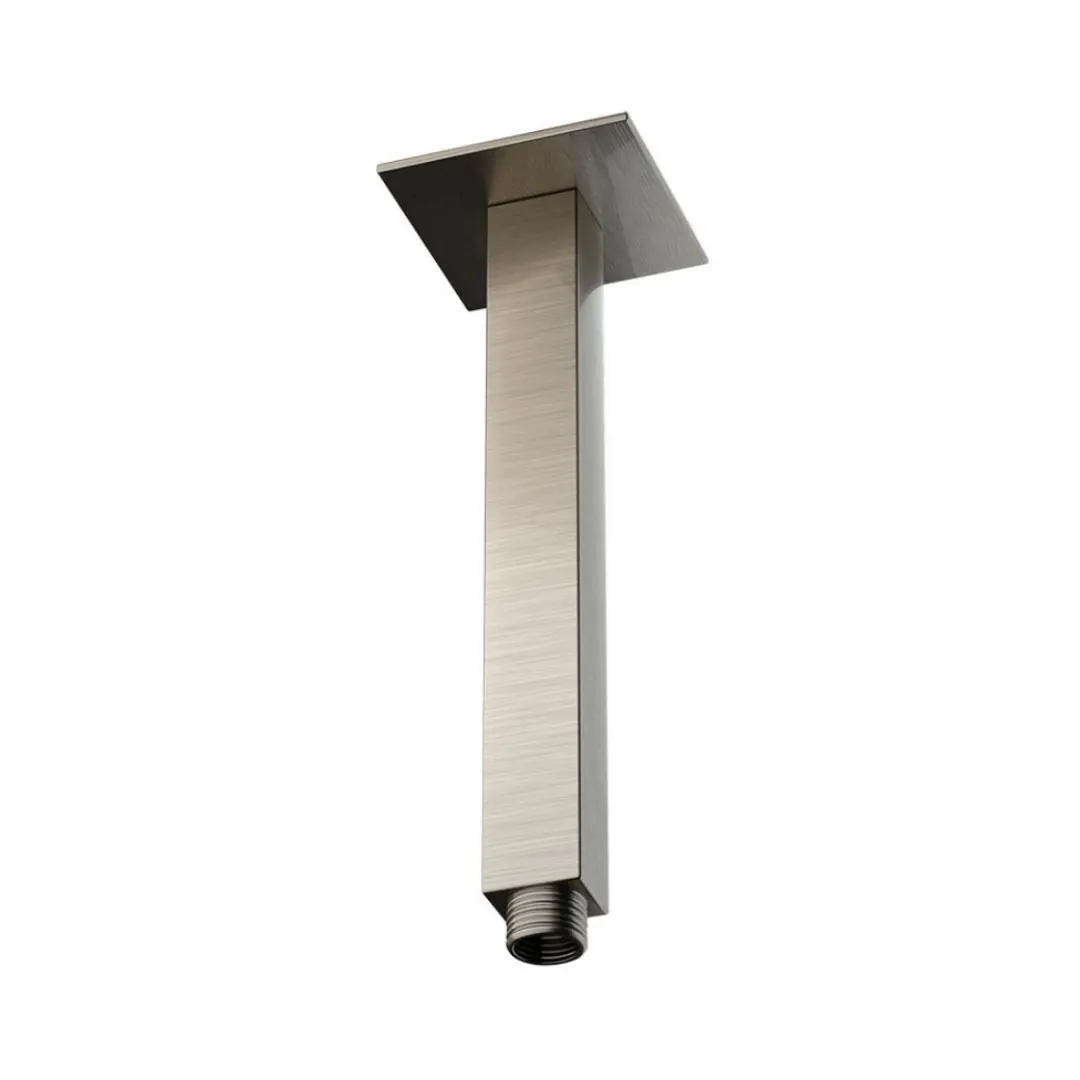 Jaquar ceiling mounted square 200 mm shower arm SHA-SSF-457L200 Stainless Steel