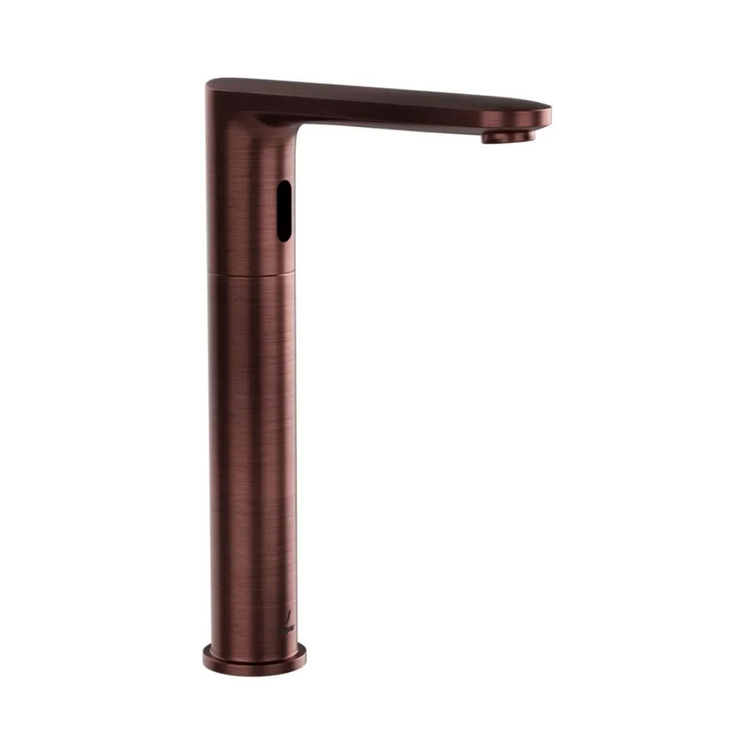 Jaquar table mounted tall boy sensor basin mixer Opal Prime snr 15017PMPK - antique copper SNR-15017PMPK Standard