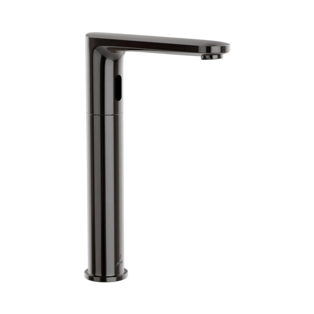 Jaquar table mounted tall boy sensor basin mixer Opal Prime snr 15017PMPK - black chrome SNR-15017PMPK Standard
