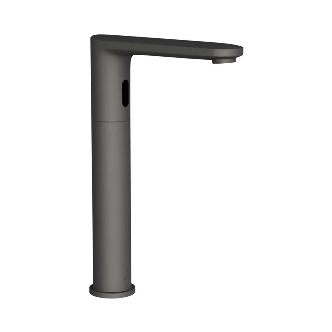Jaquar table mounted tall boy sensor basin tap Opal Prime snr 15017PM - graphite SNR-15017PM Standard