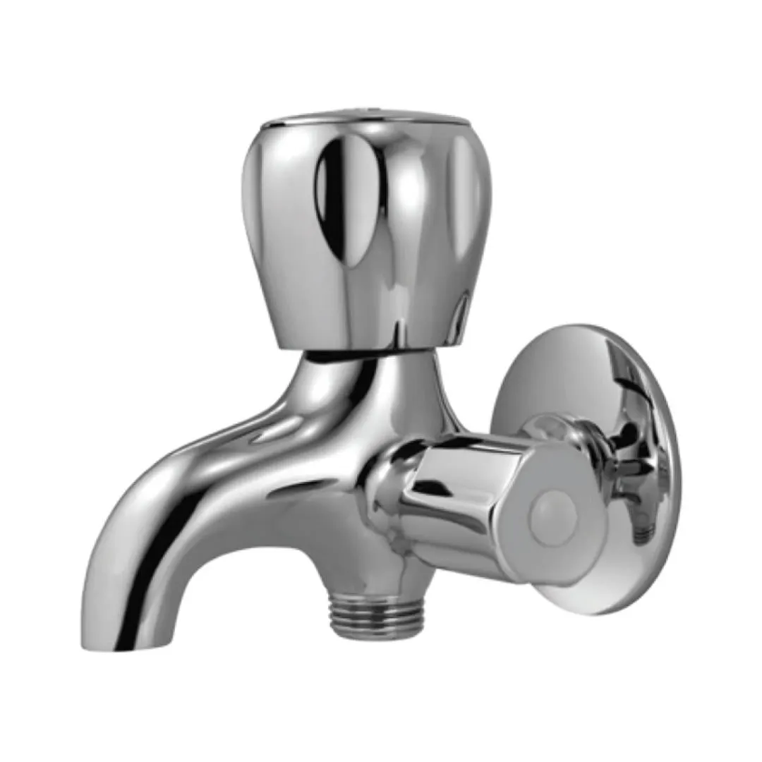 Essco wc area 2 way bib tap sumthing special SQT-CHR-512ANKN Chrome