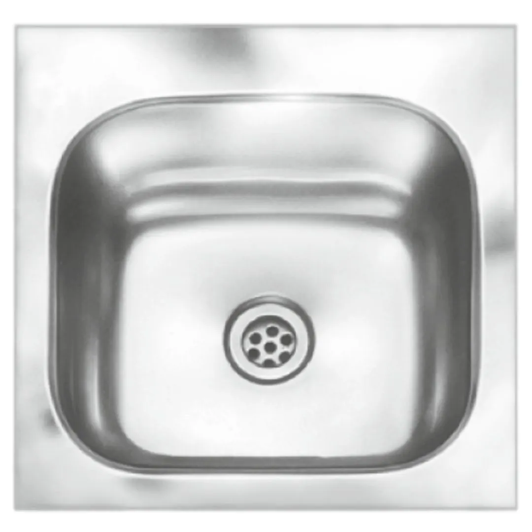 Nirali stainless steel sink pantry collection square unique ( 12 x 12 inches ) K-KS-SS-NIR-S-00290 Glossy