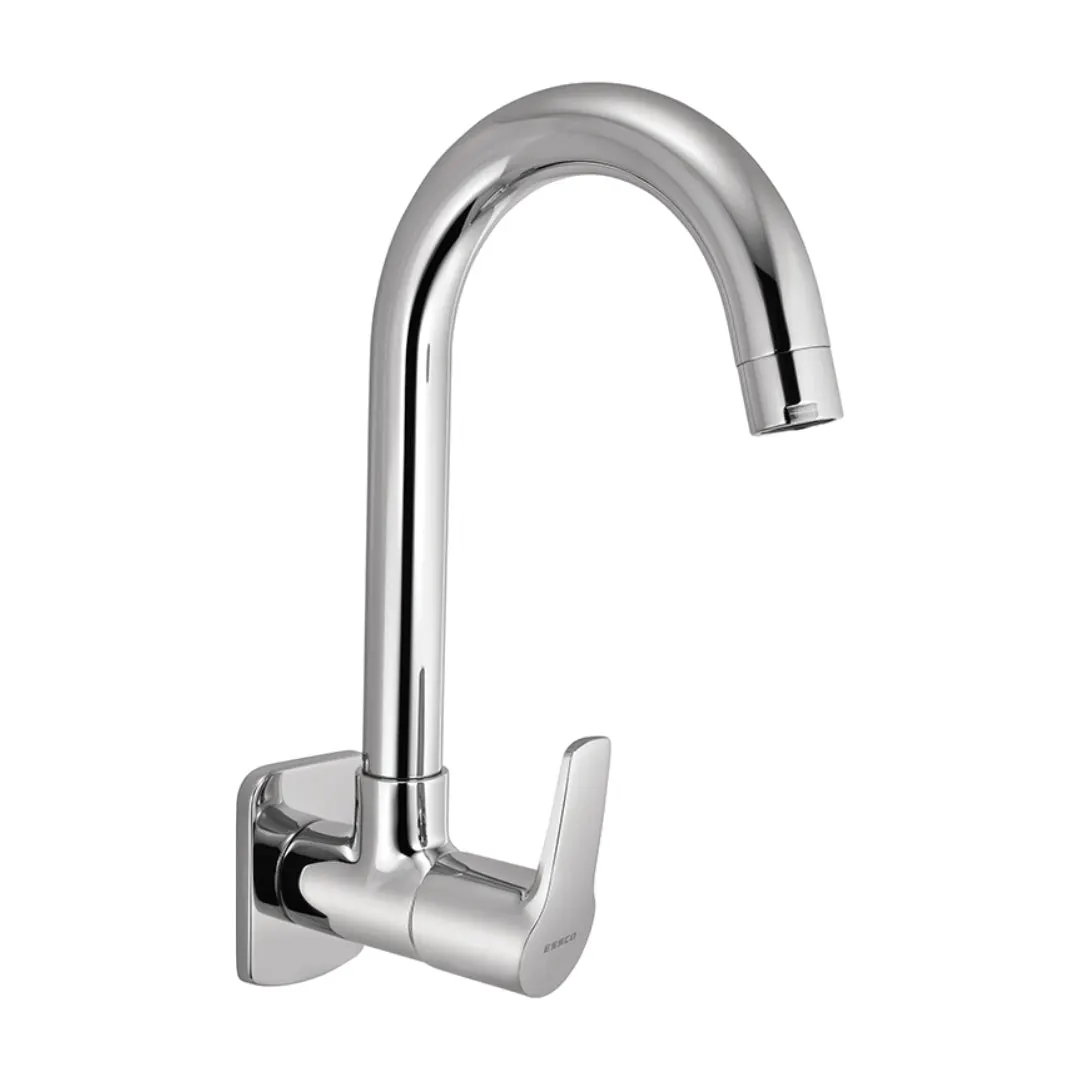 Essco wall mounted regular kitchen sink tap Stella STE-107347 with swinging spout in chrome finish STE-107347 Standard
