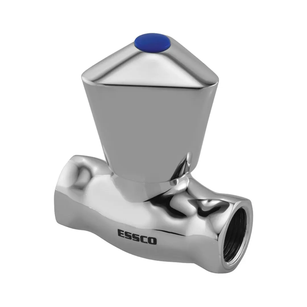 Essco basin area stop valve Tropical TQT-CHR-513B Chrome