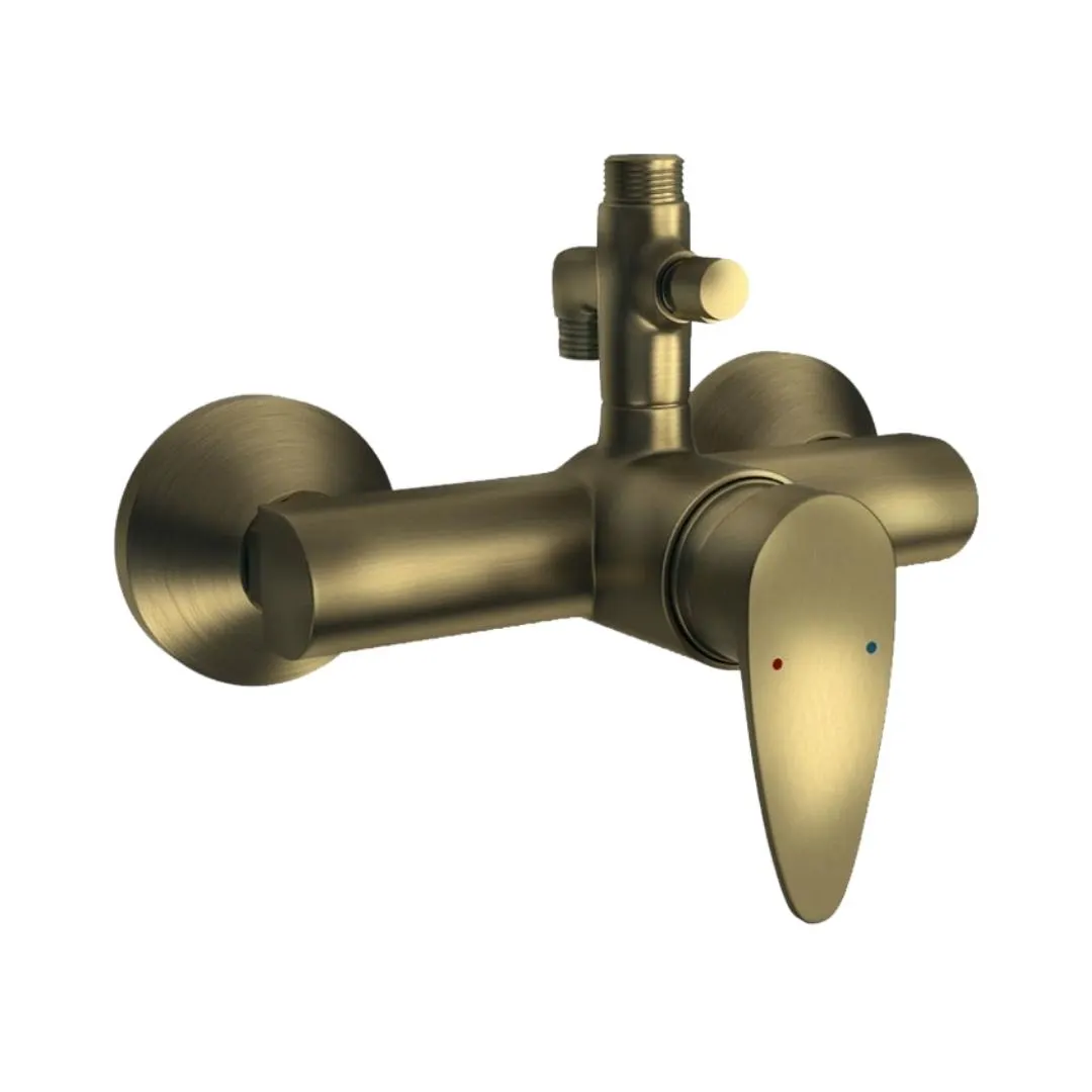 Jaquar 2 way wall mixer Vignette Prime normal flow VGP-ABR-81145 Antique Bronze