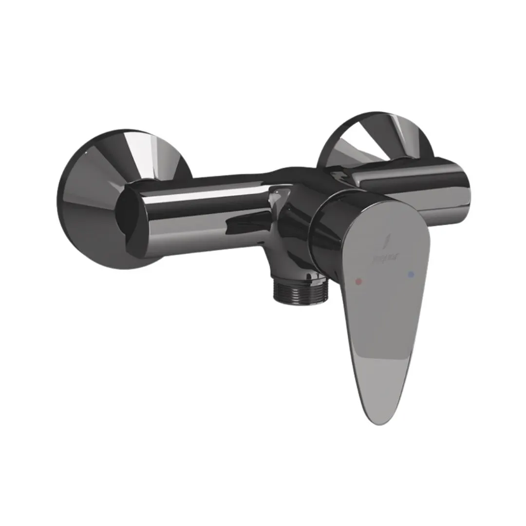 Jaquar 1 way wall mixer Vignette Prime normal flow VGP-BCH-81149 Black Chrome