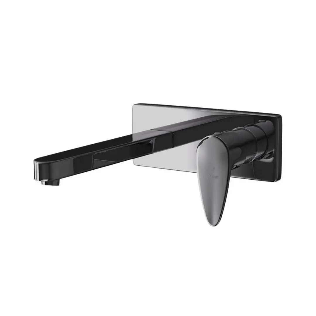 Jaquar wall mounted basin tap Vignette Prime VGP-BCH-81441K Black Chrome