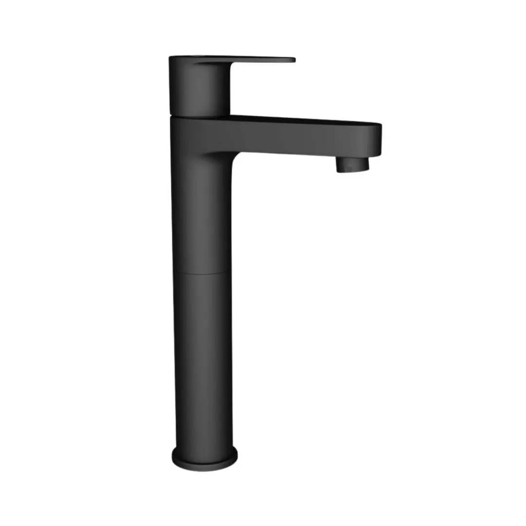 Jaquar table mounted tall boy basin tap Vignette Prime VGP-BLM-81021N Black Matt