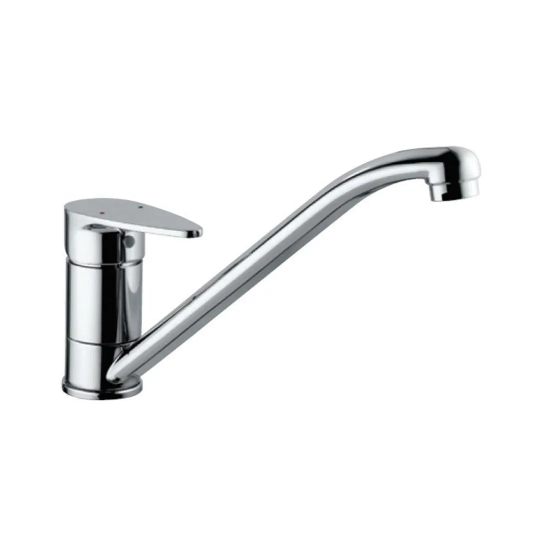 Jaquar table mounted regular kitchen sink mixer Vignette Prime VGP-81173B with swinging spout in chrome finish VGP-81173B Standard
