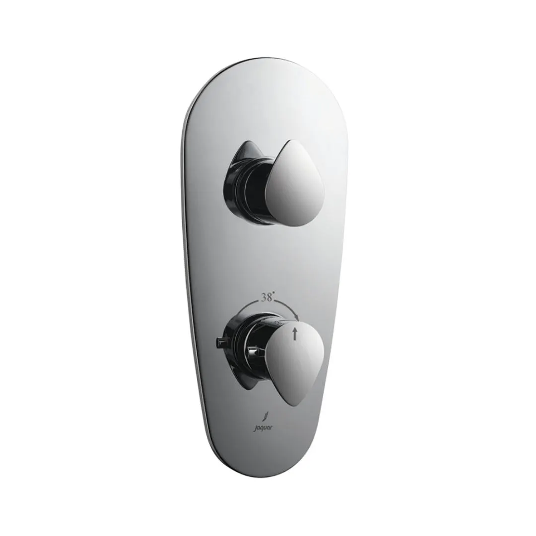 Jaquar 1 way thermostatic diverter Vignette Prime normal flow VGP-CHR-81661NK Chrome