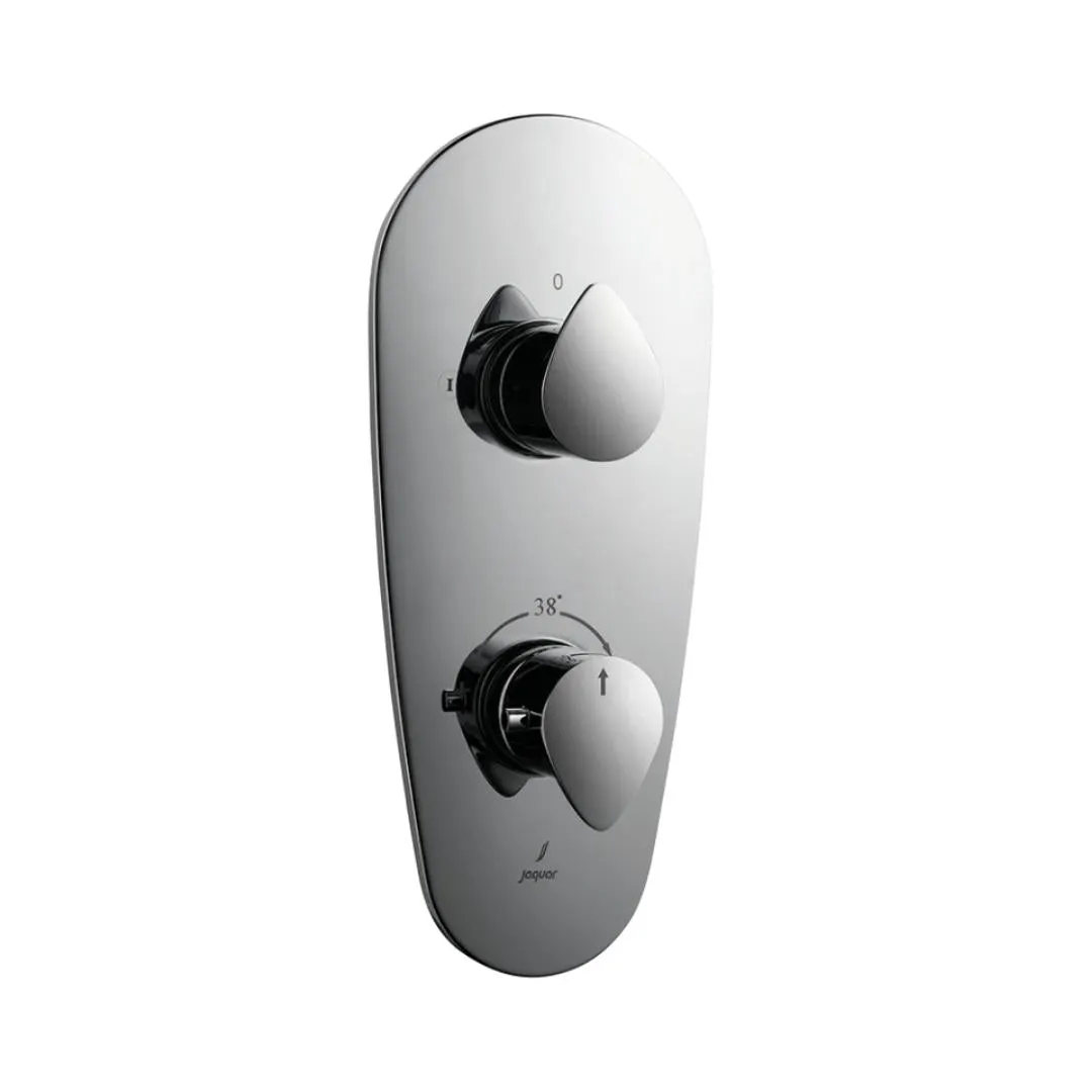 Jaquar 2 way thermostatic diverter Vignette Prime normal flow VGP-CHR-81681NK Chrome