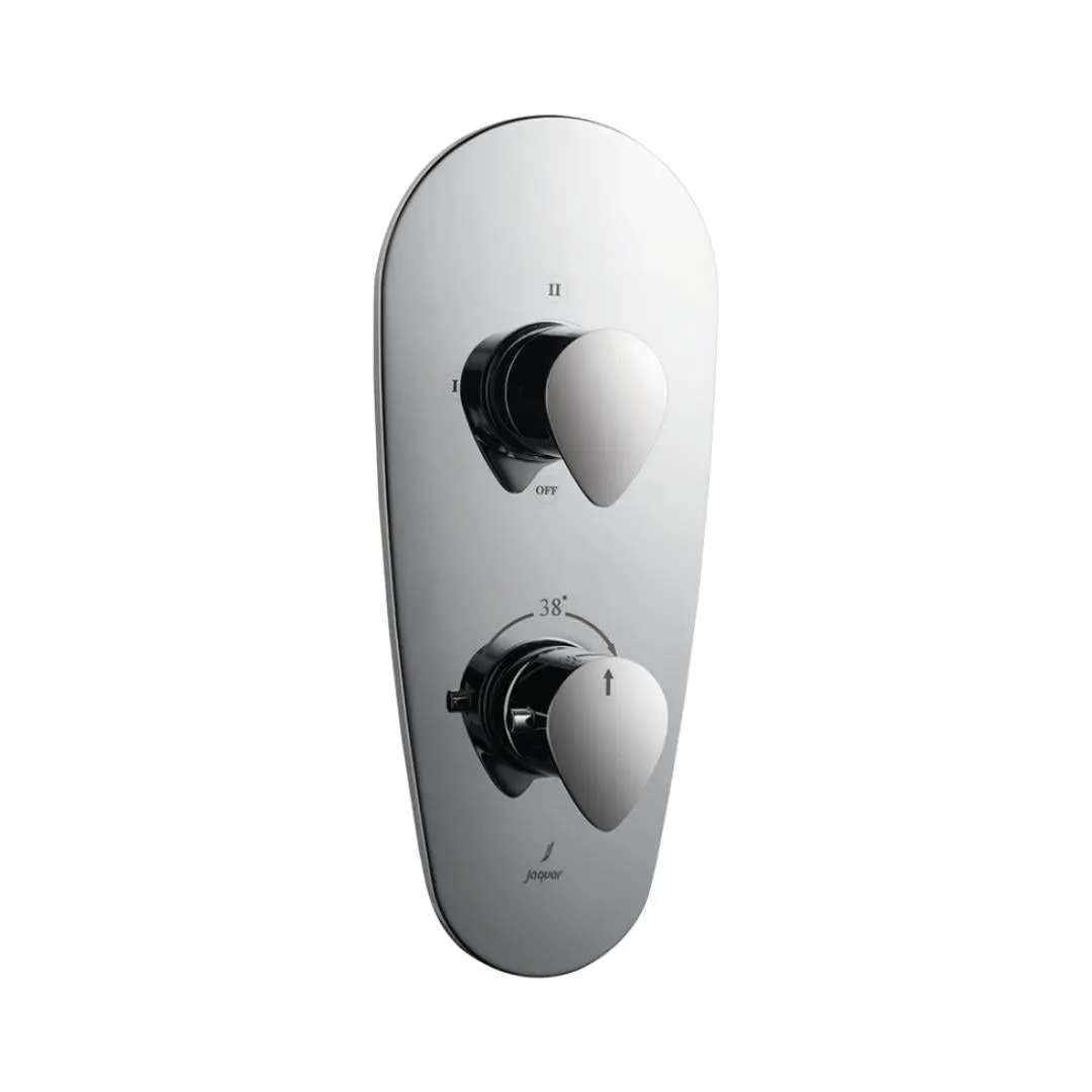 Jaquar 3 way thermostatic diverter Vignette Prime normal flow VGP-CHR-81683NK Chrome