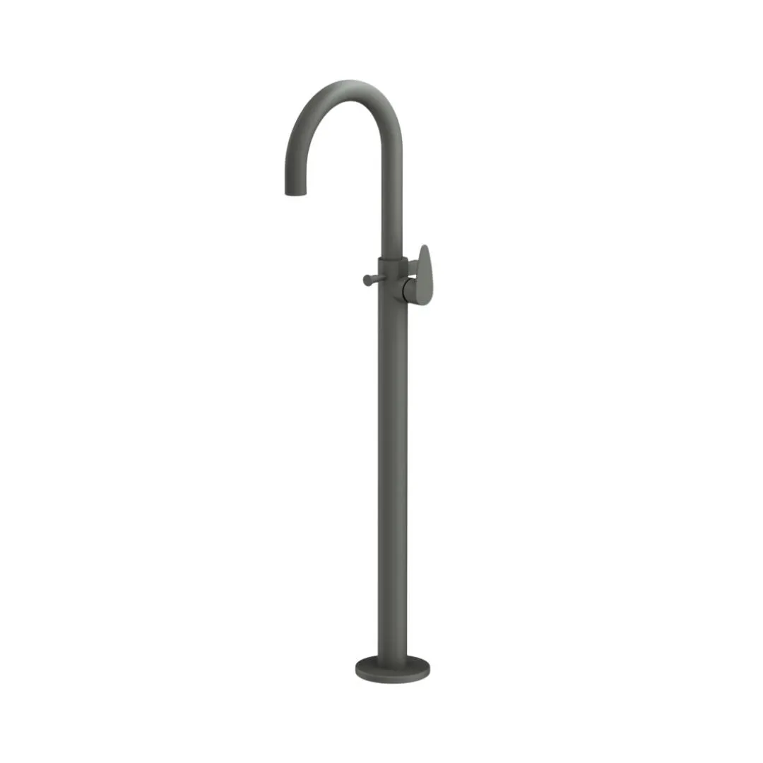 Jaquar 2 way bath tub filler Vignette Prime normal flow VGP-GRF-81121K Graphite