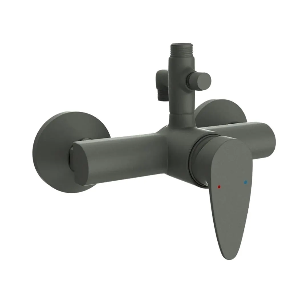 Jaquar 2 way wall mixer Vignette Prime normal flow VGP-GRF-81145 Graphite