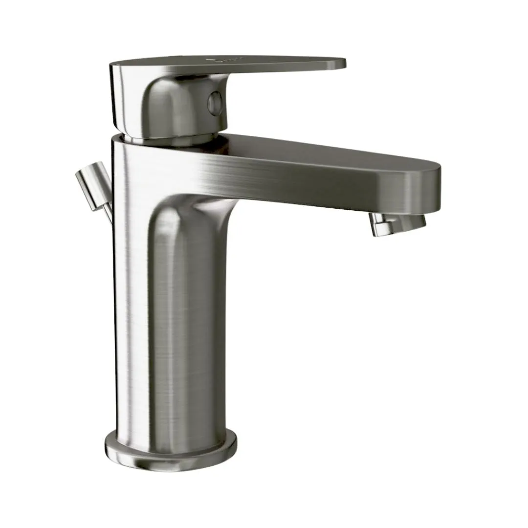 Jaquar table mounted regular basin mixer Vignette Prime VGP-SSF-81051B Stainless Steel