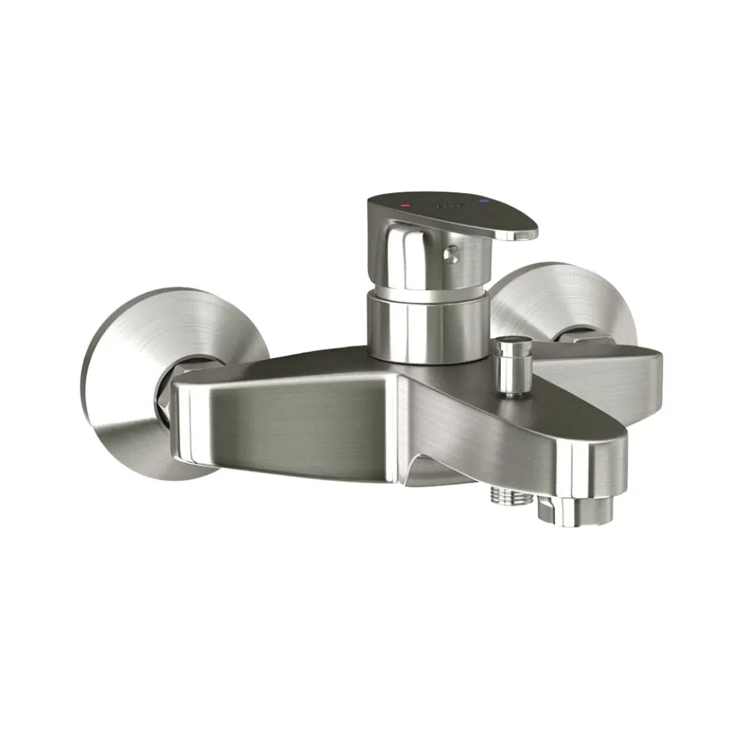 Jaquar 2 way wall mixer Vignette Prime normal flow VGP-SSF-81119 Stainless Steel