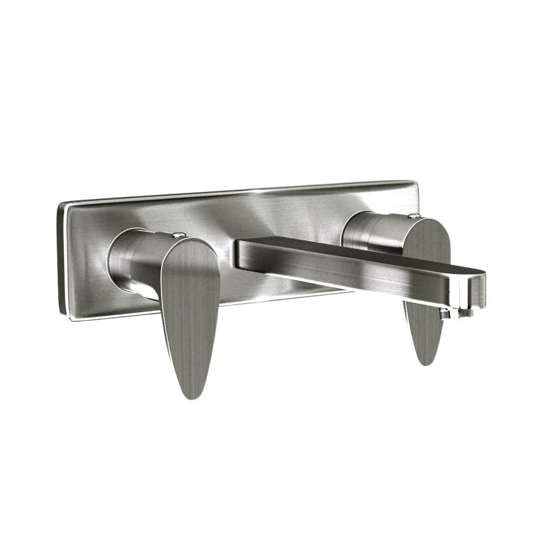 Jaquar wall mounted basin mixer Vignette Prime VGP-SSF-81433 Stainless Steel
