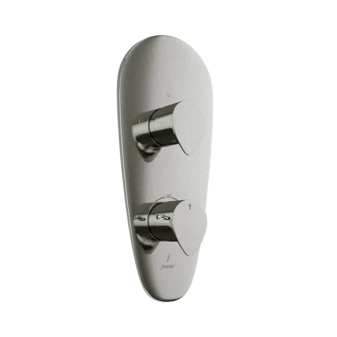 Jaquar 3 way thermostatic diverter Vignette Prime normal flow VGP-SSF-81683NK Stainless Steel