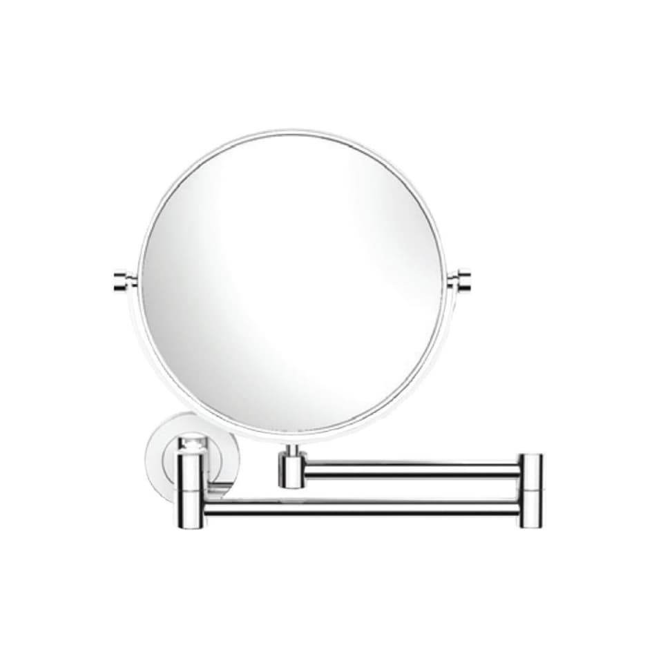 Jaquar Double Arm Wall Mounted Reversible Plain/ Magnifying Continental series ACN-CHR-1193N Chrome - image 1
