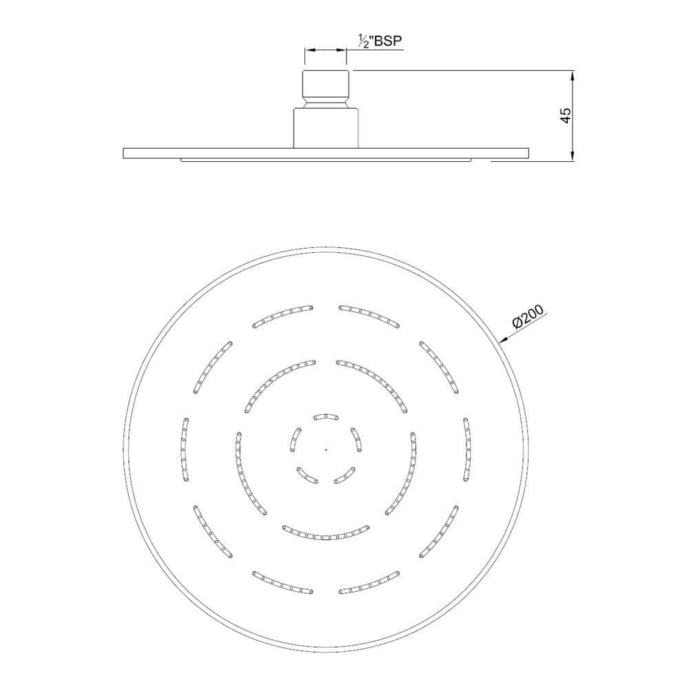 Jaquar Maze Overhead Shower Maze Shower series OHS-BGP-1613PD Standard - image 2