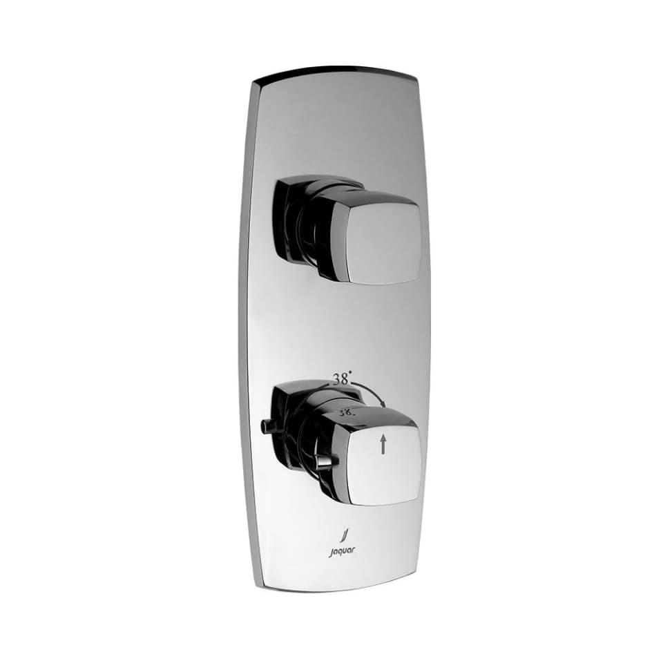 Jaquar 1 way thermostatic diverter Arc normal flow ARC-CHR-87661NK Chrome