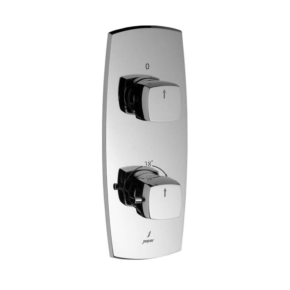 Jaquar 2 way thermostatic diverter normal flow ARC-CHR-87681NK Chrome