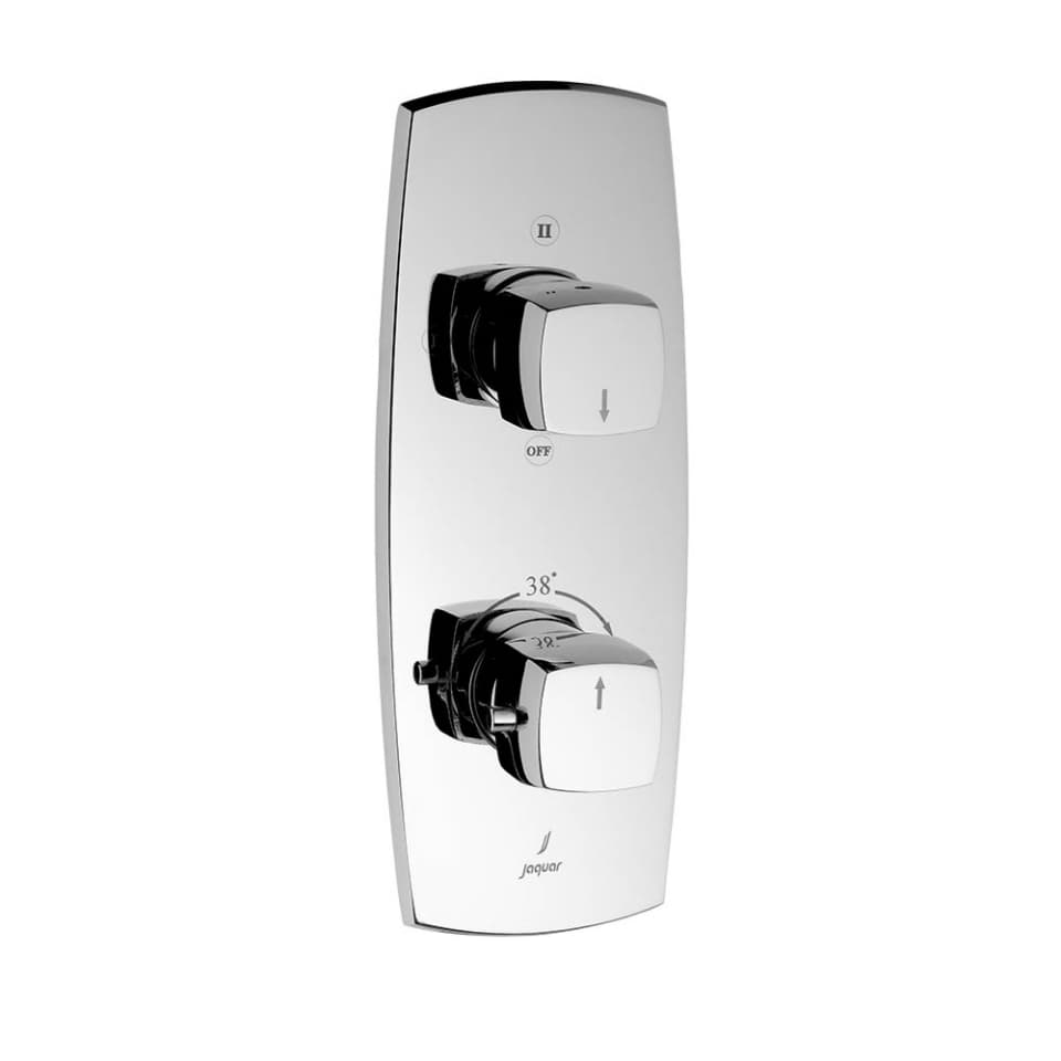 Jaquar 3 way thermostatic diverter normal flow ARC-CHR-87683NK Chrome