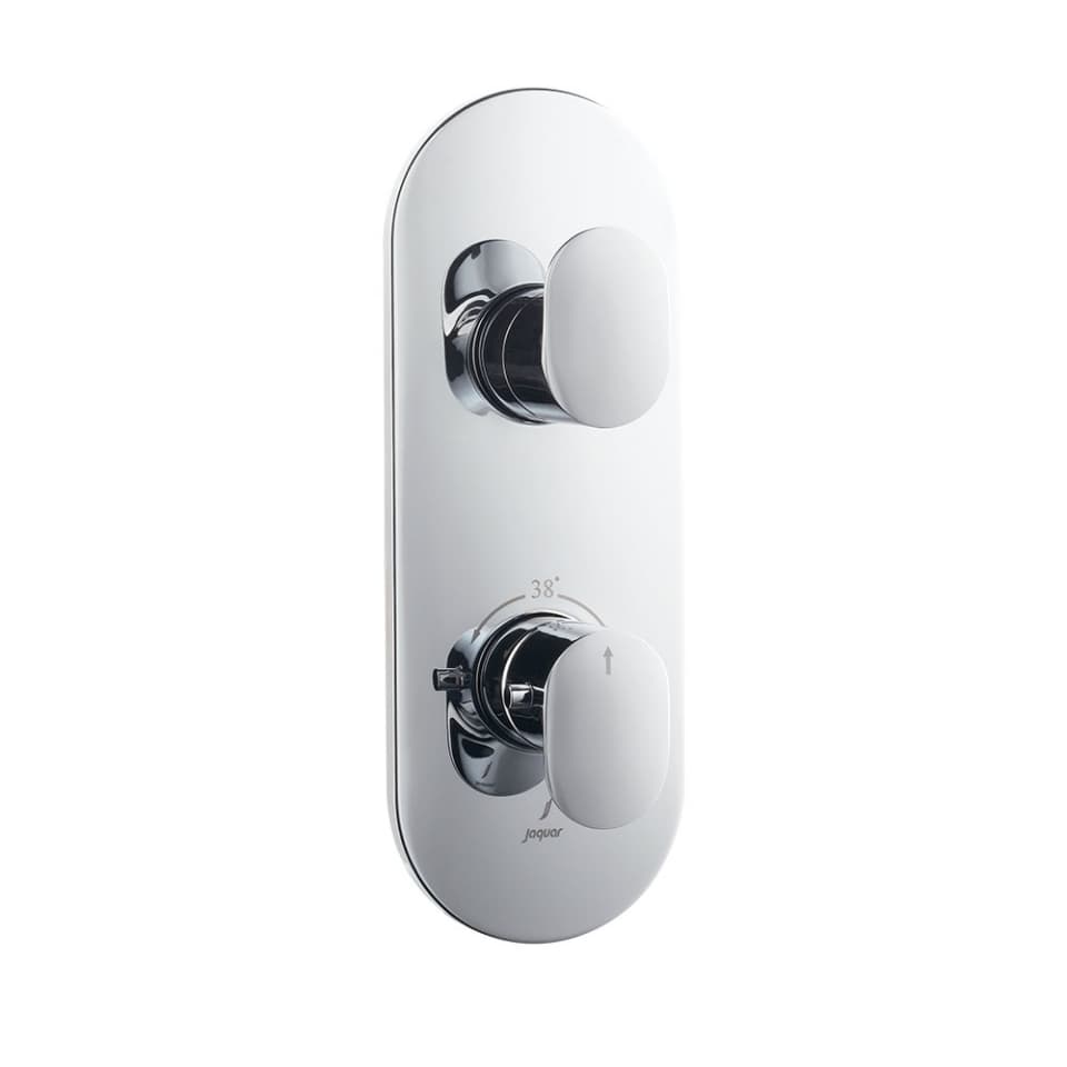 Jaquar 1 way thermostatic diverter Opal Prime normal flow OPP-CHR-15661NKPM Chrome