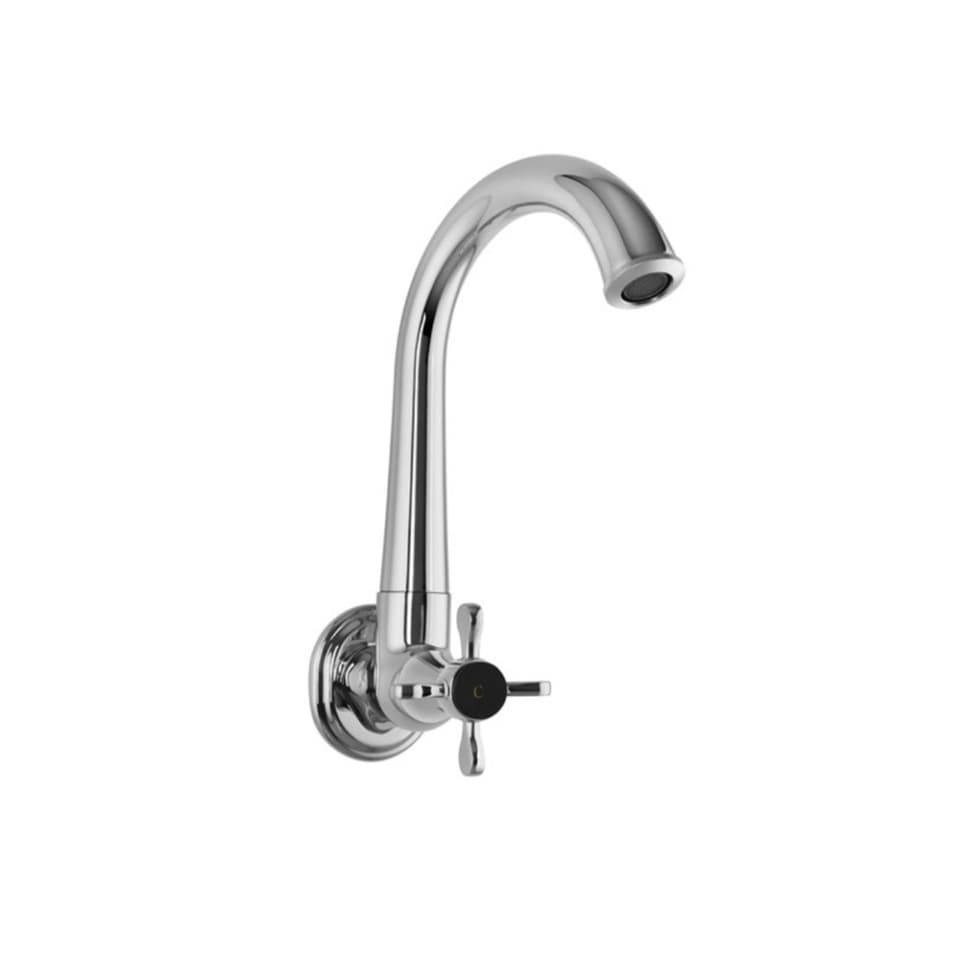 Jaquar Sink Cock with Regular Swinging Spout Queen's Prime series QQP-CHR-7347PM Chrome - image 1