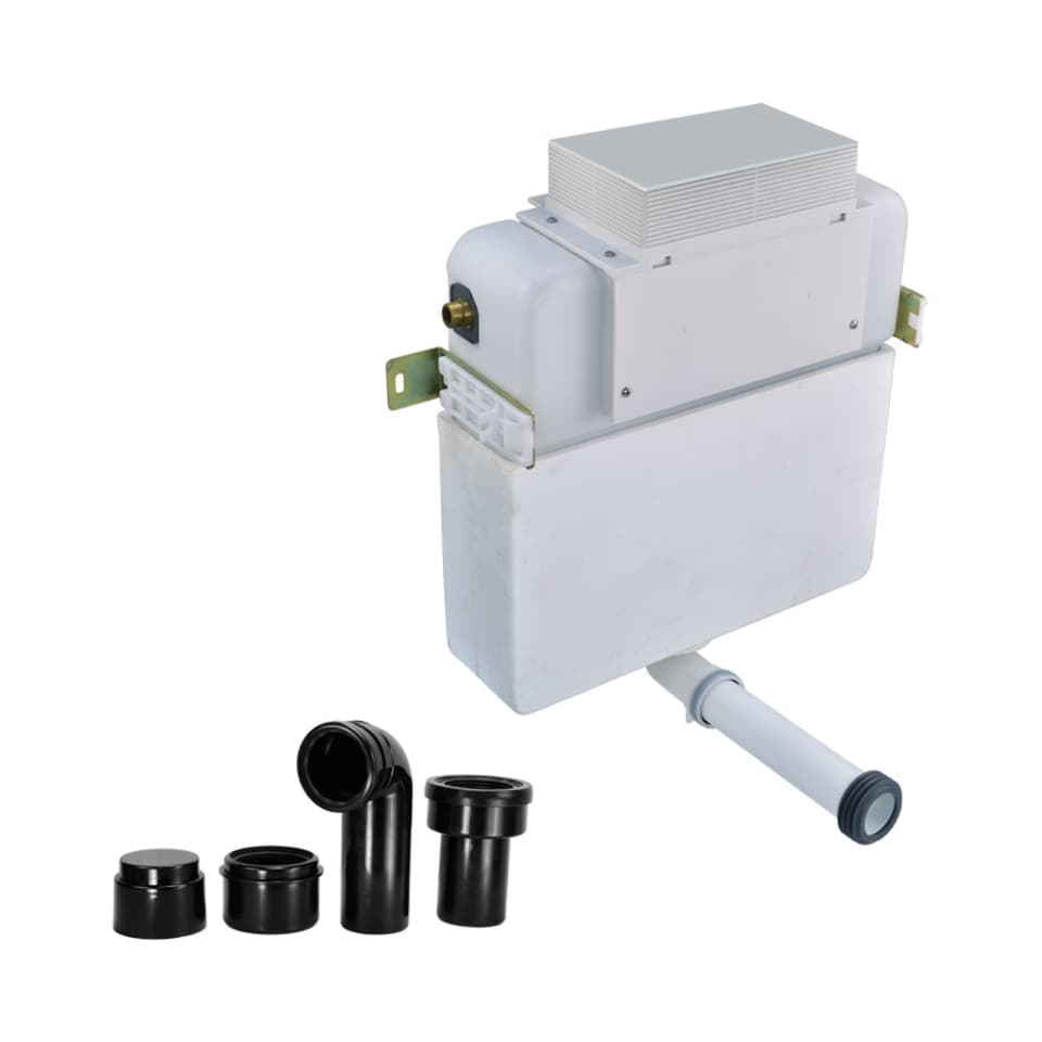 Jaquar Single Piece Concealed Cistern Slim Concealed Cistern series JCS-WHT-2431S White Glass
