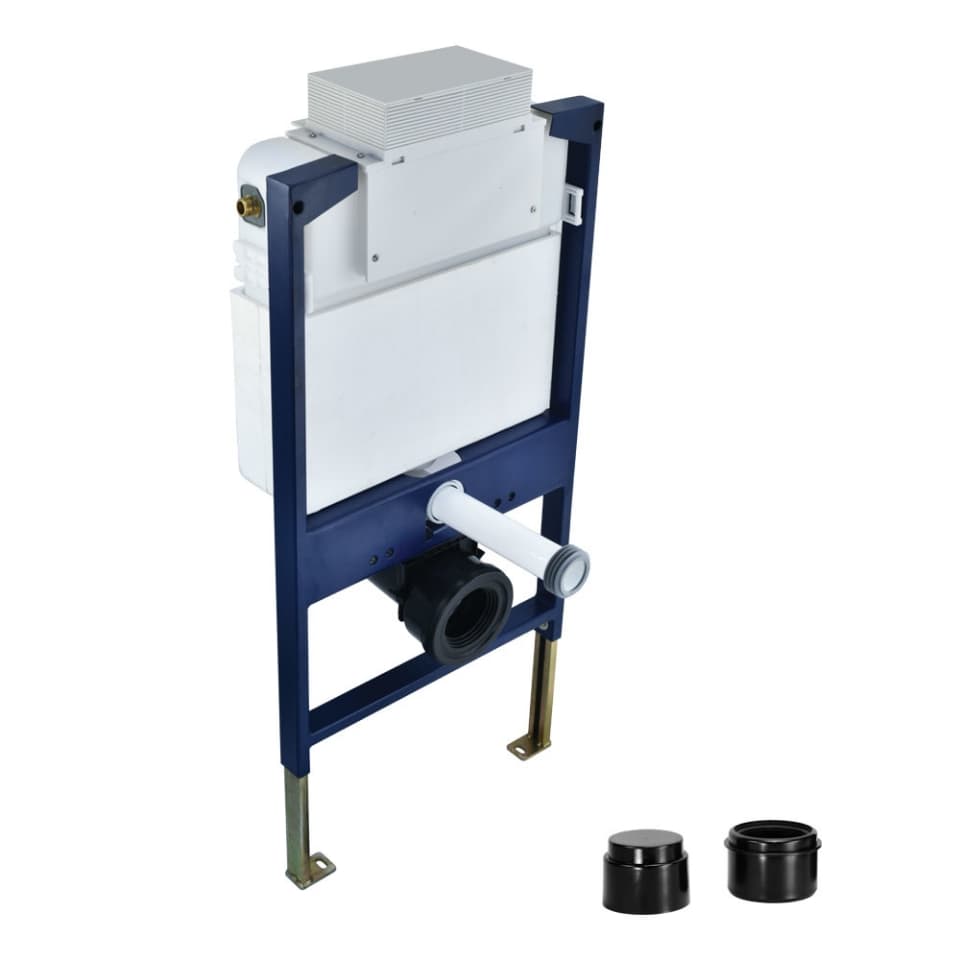 Jaquar Single Piece Concealed Cistern Slim Concealed Cistern series JCS-WHT-2431FP White Glass