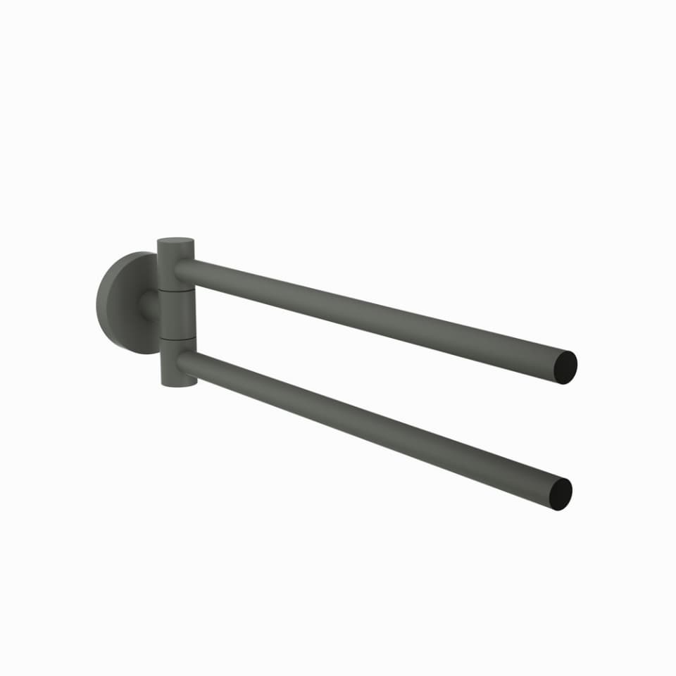 Jaquar Swivel Towel Holder Twin Type Continental series ACN-GRF-1115S Graphite - image 1