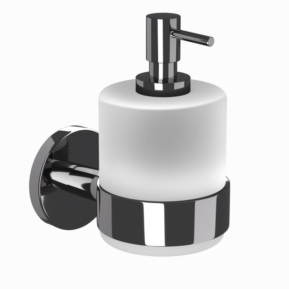 Jaquar Soap Dispenser with Glass Bottle Continental series ACN-BCH-1135N Black Chrome - image 1