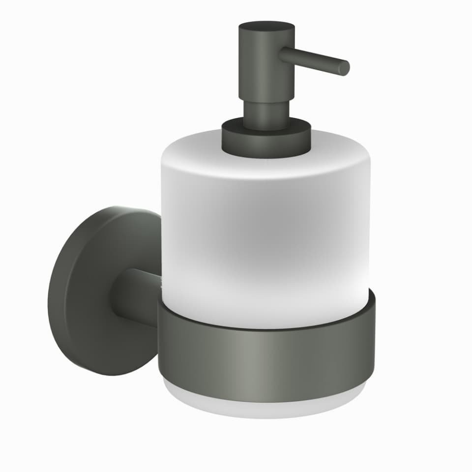 Jaquar Soap Dispenser with Glass Bottle Continental series ACN-GRF-1135N Graphite - image 1