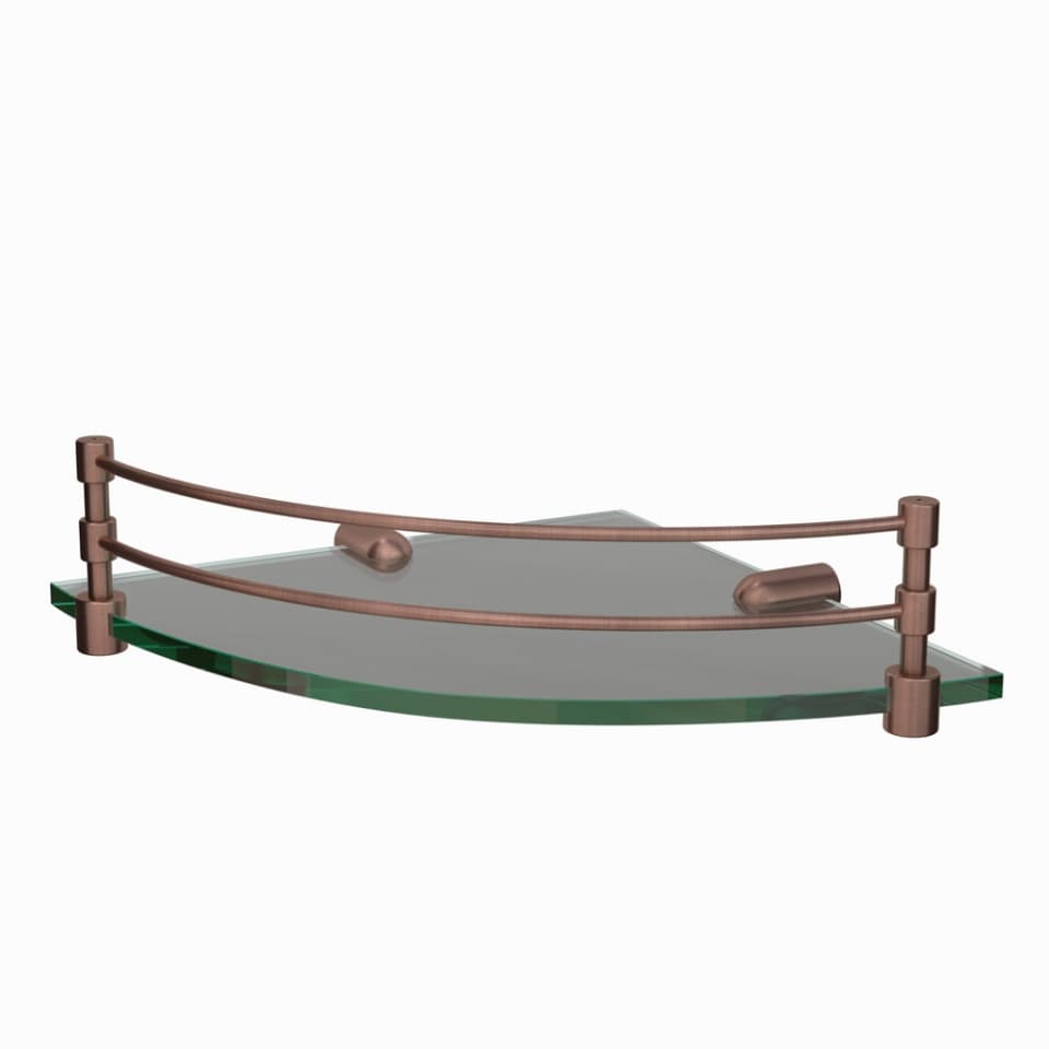 Jaquar Corner Glass Shelf Continental series ACN-ACR-1173 Antique Copper - image 1