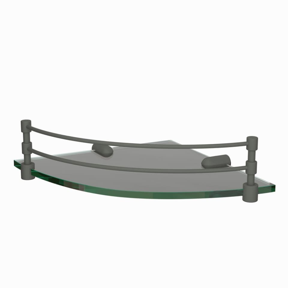 Jaquar Corner Glass Shelf Continental series ACN-GRF-1173 Graphite - image 1