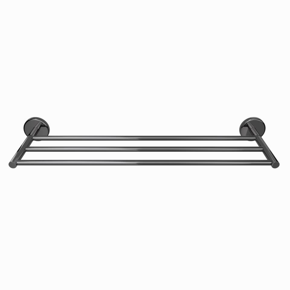 Jaquar Towel Rack 600mm Long without Hangers Continental series ACN-BCH-1181FS Black Chrome - image 1