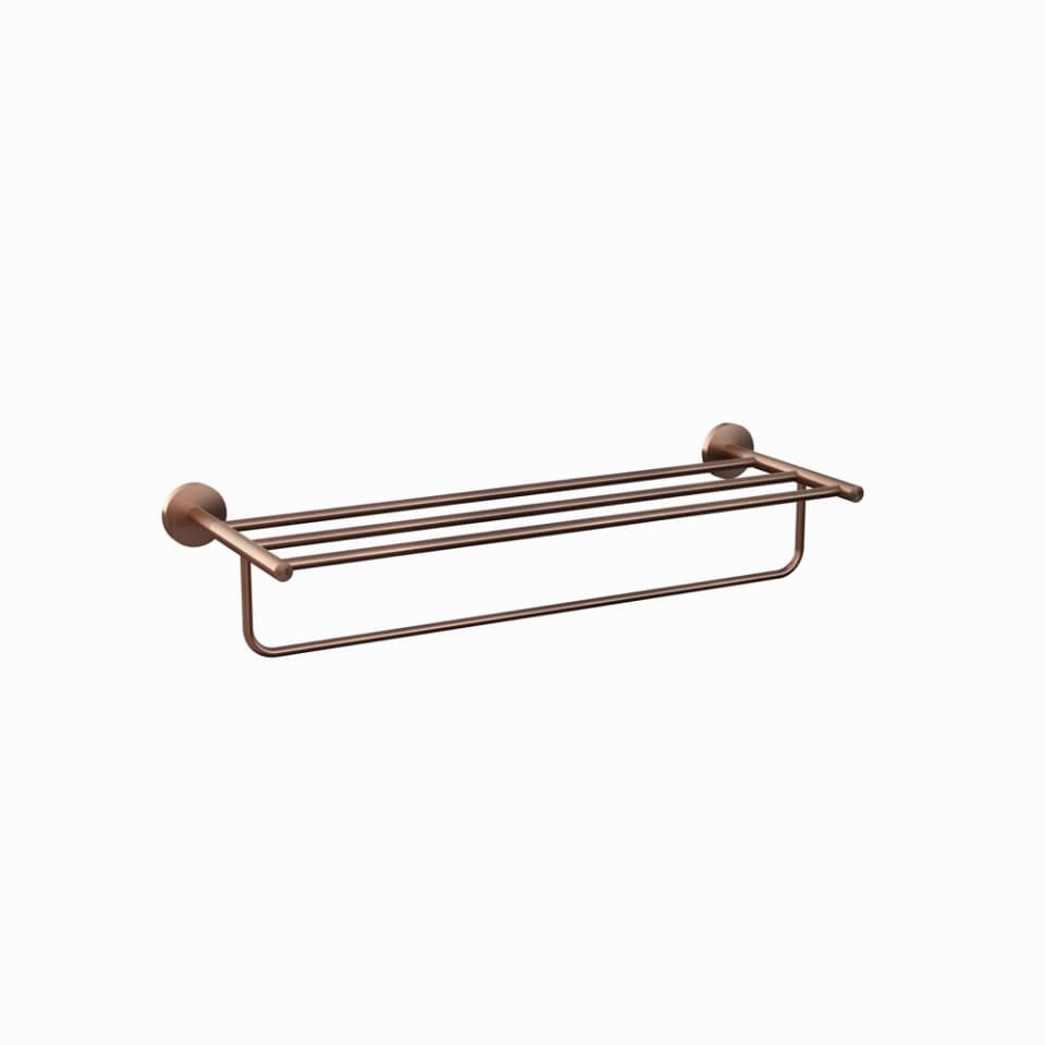 Jaquar Towel Rack 600mm Long with Lower Hangers Continental series ACN-ACR-1181S Antique Copper - image 1
