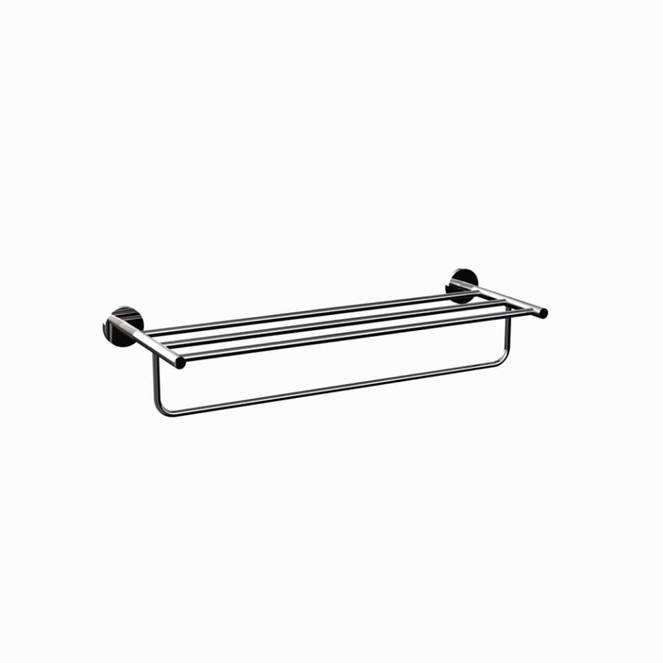 Jaquar Towel Rack 600mm Long with Lower Hangers Continental series ACN-BCH-1181S Black Chrome - image 1