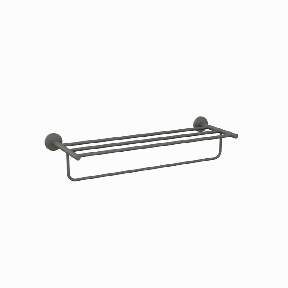 Jaquar Towel Rack 600mm Long with Lower Hangers Continental series ACN-GRF-1181S Graphite - image 1